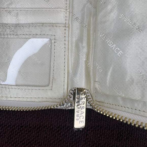 Versace Silver Clutch with Chain - Picture 11 of 11